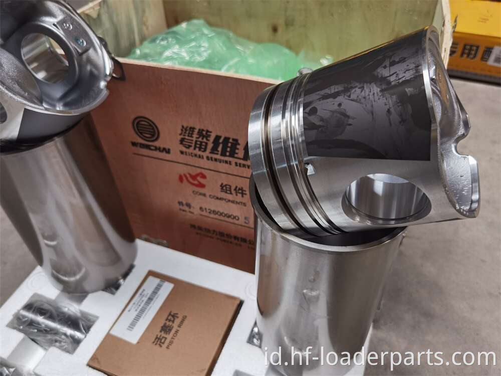 Piston dan Cylinder Liner Kit Weichai empat pencocokan untuk SDLG Piston and cylinder liner kit Weichai four matching for SDLG